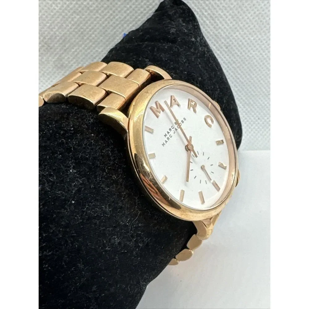 Marc Jacobs Baker MBM3244 Womens Stainless Steel Analog Dial Quartz Watch JNA835
